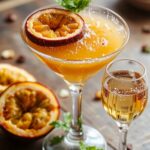 exotic vodka passionfruit cocktail