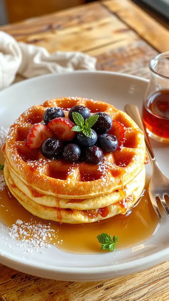 The Best Homemade Buttermilk Waffle Recipe 1 fluffy golden breakfast delight