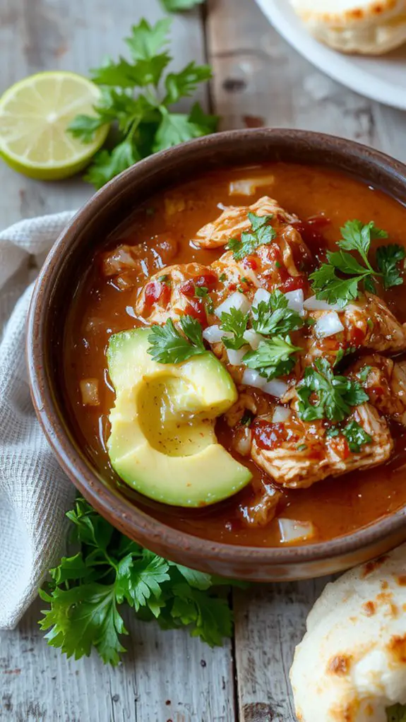 The Best Homemade Chicken Tinga Recipe 3 fresh bright flavorful garnish