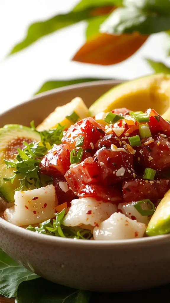The Best Homemade Poke Recipe 3 fresh chilled poke flexibility
