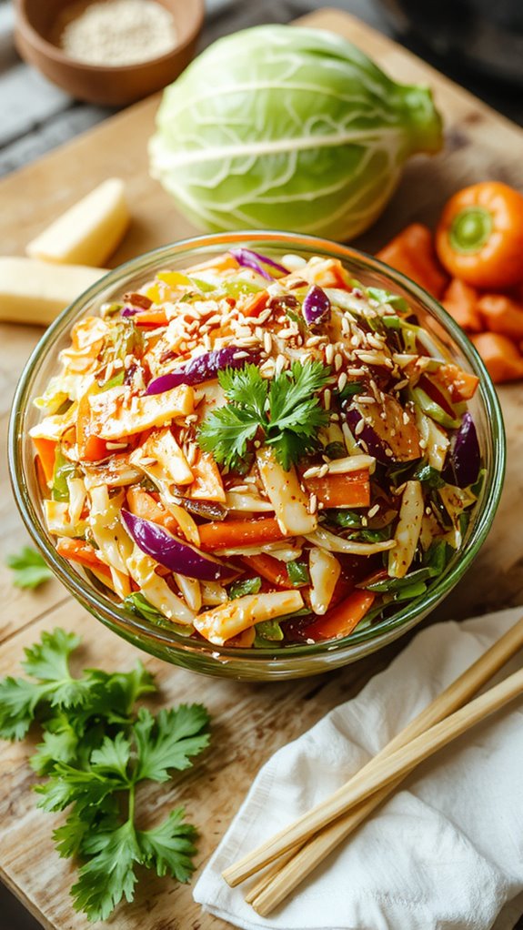 The Best Homemade Asian Slaw Recipe 1 fresh crunchy asian slaw