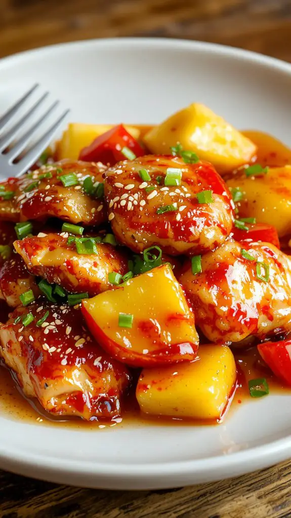 The Best Homemade Pineapple Chicken Recipe 3 glazed pineapple stir fry perfection