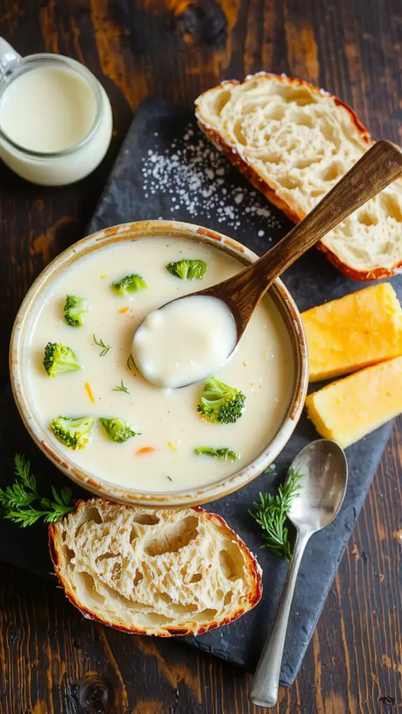 The Best Homemade Panera Broccoli Cheddar Soup Recipe 1 homemade broccoli cheddar soup