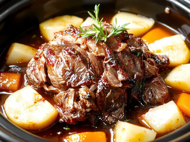 The Best Homemade Crock Pot Slow Cooker Pot Roast Recipe 2