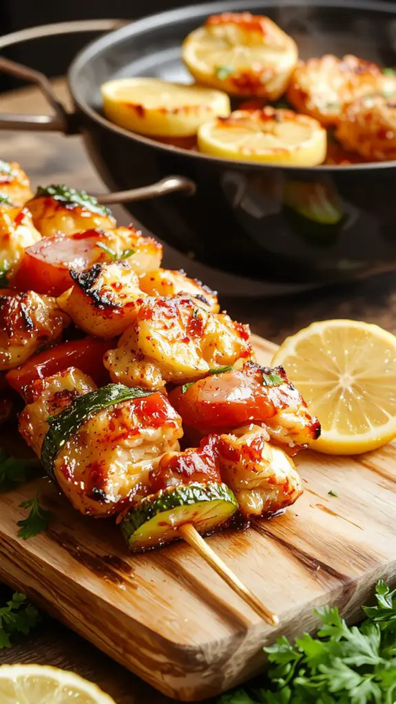 The Best Homemade Chicken Kebab Recipe 1 juicy grilled chicken skewers