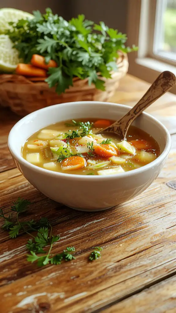 The Best Homemade Cabbage Soup Diet Recipe 3 layer rest freeze enhance