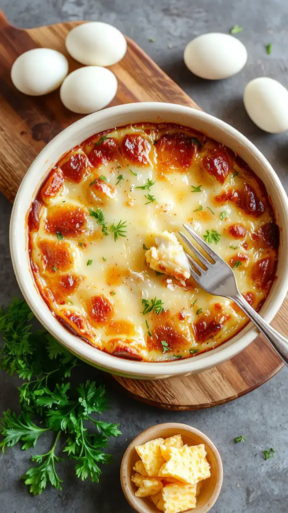 The Best Homemade Sausage Breakfast Casserole Recipe 3 preheat layer bake serve