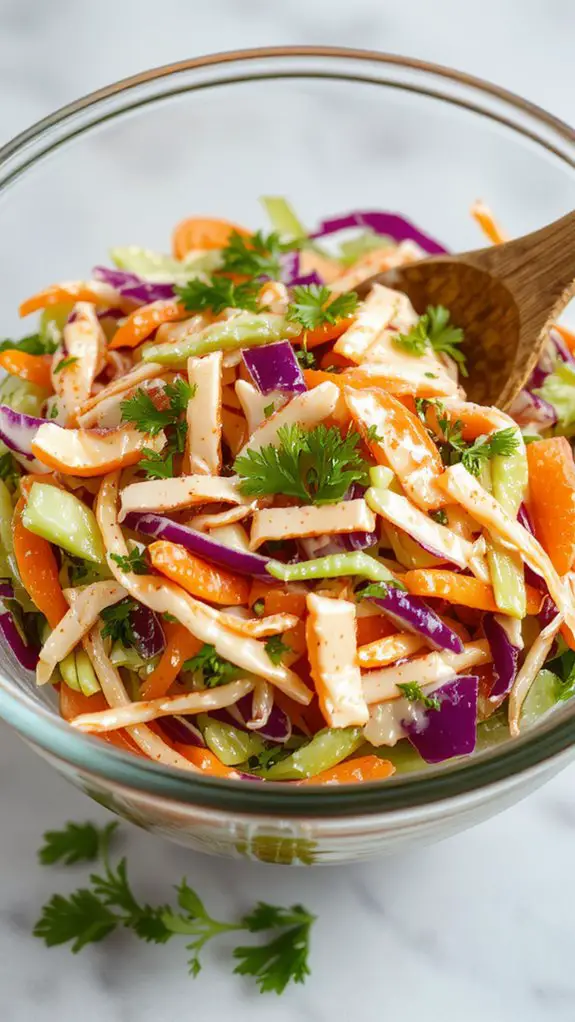 The Best Homemade Easy Coleslaw Recipe 3 prevent soggy slaw spoons