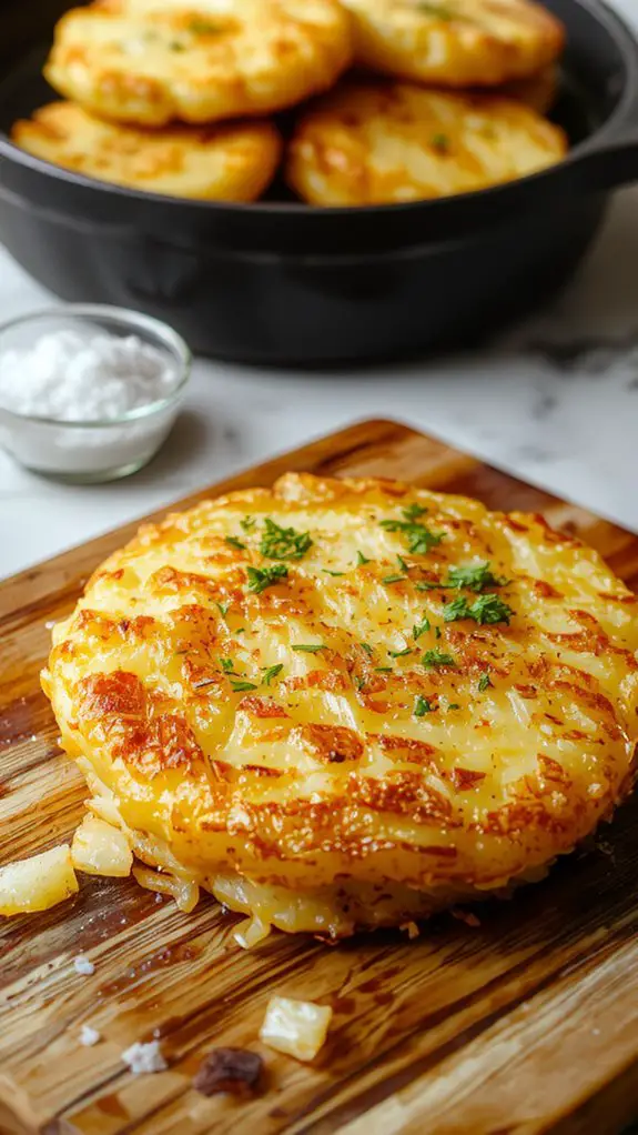 The Best Homemade Hashbrown Recipe 3 remove excess oil carefully