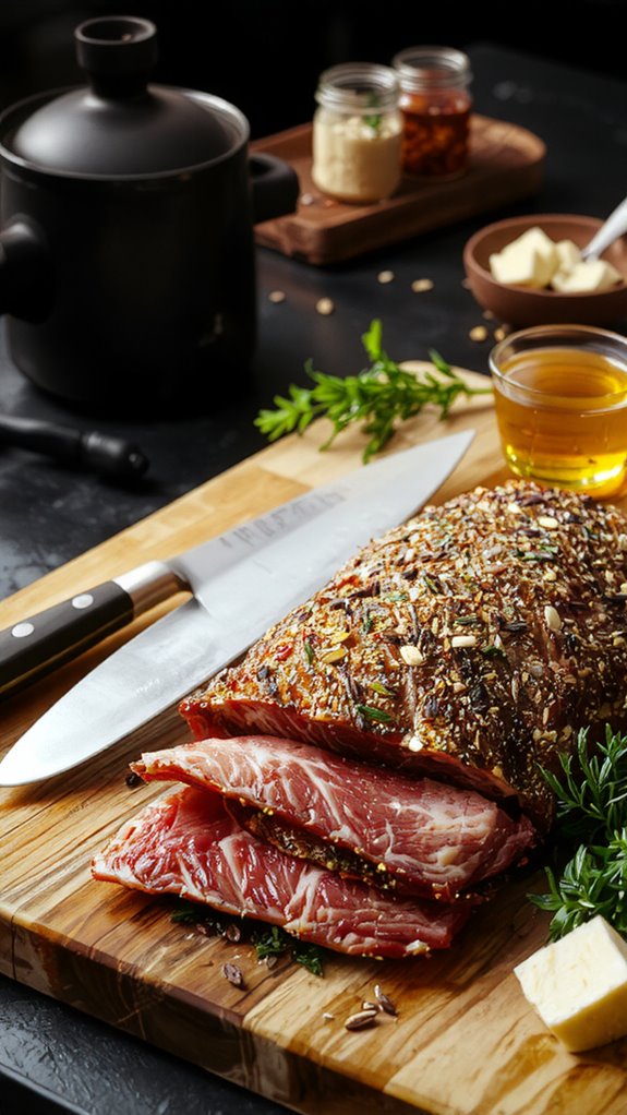 The Best Homemade Pastrami Recipe 1 savory cured beef slices