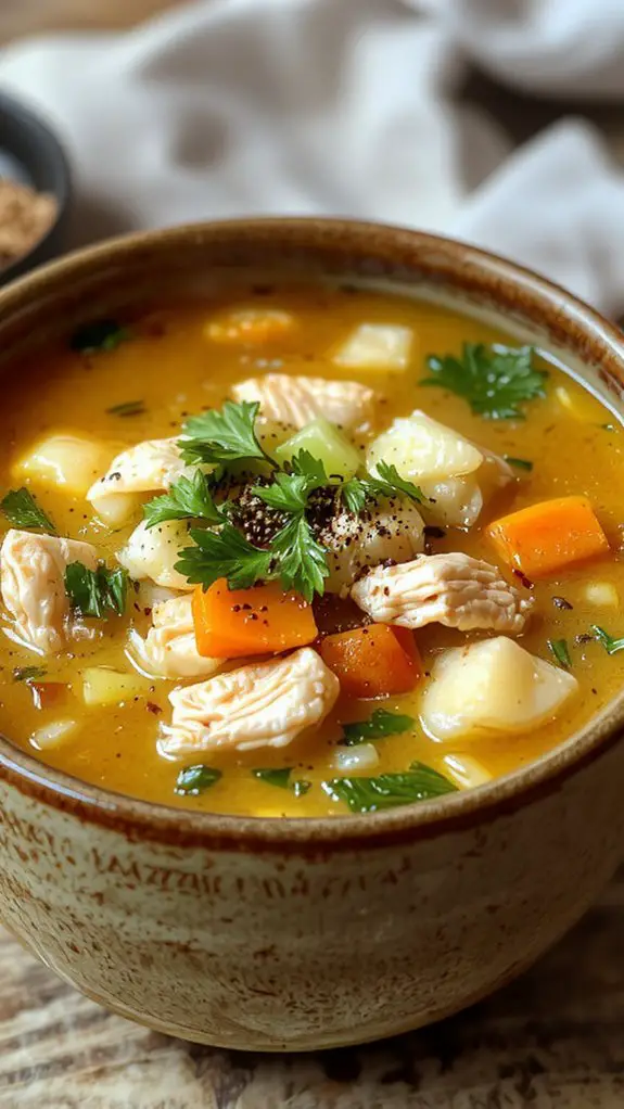 The Best Homemade Chicken and Rice Soup Recipe 3 season brighten rest adjust