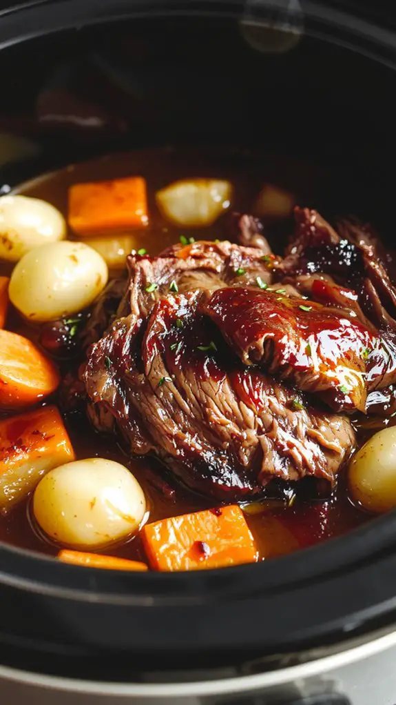 The Best Homemade Crock Pot Slow Cooker Pot Roast Recipe 3 slow cooked beef perfection