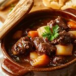 slow cooked homemade delicious meal