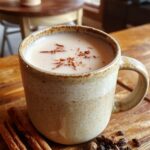 spiced tea milk drink