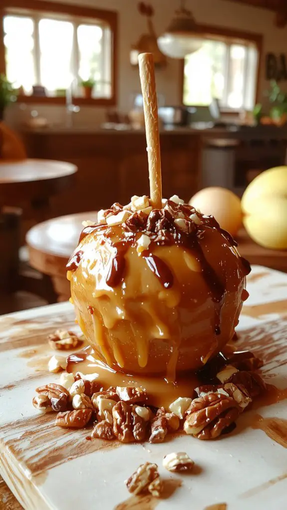 The Best Homemade Caramel Apple Recipe 1 sweet autumn dessert creation