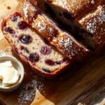 sweet fresh blueberry bread