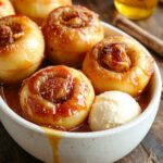 sweet spiced apple dessert