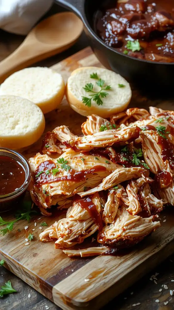 tender flavorful shredded chicken
