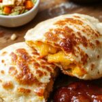 traditional salvadoran stuffed flatbread